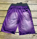 Center Stage Purple Slime Shorts