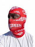 All Over Ski Mask Red And White