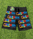 All Over Logo Women Biker Shorts
