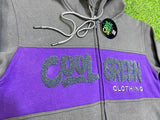 Squad Hoodie Gray & Purple