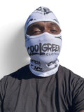 All Over Ski Mask White And Black