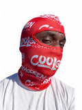 All Over Ski Mask Red And White