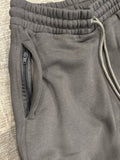 Gray Purple Flare Pants