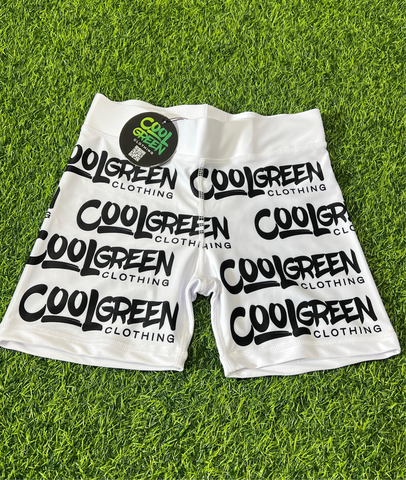 All Over Logo Women Biker Shorts