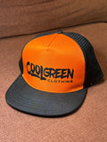 Black/Orange Trucker Cap