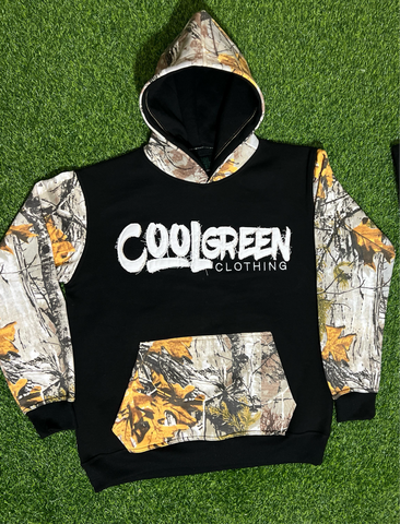 Clandestine Black Camo Hoodie