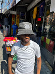 Black Jean Bucket Hat