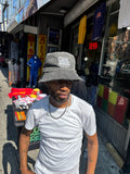 Black Jean Bucket Hat