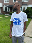 White & Royal Blue Original Tee