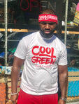 White & Red Original Tee